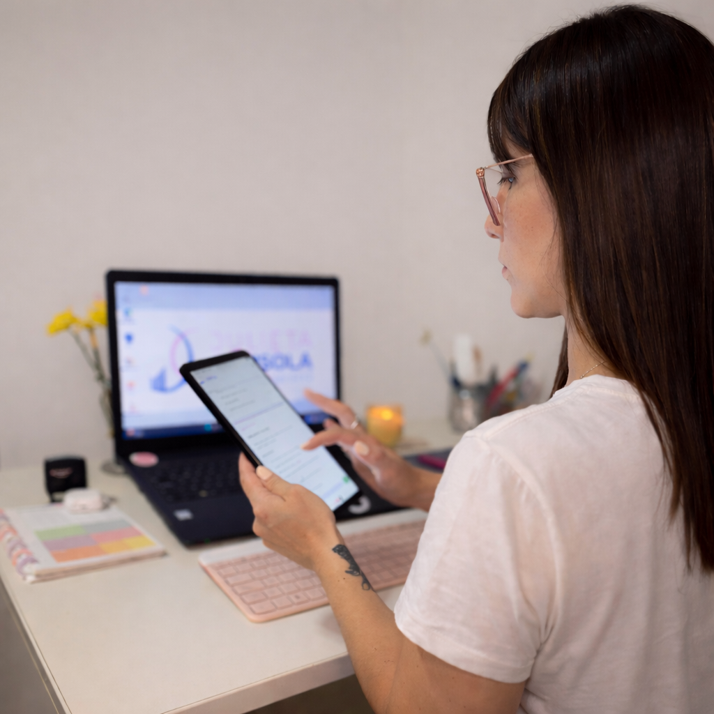 Detalle del espacio de trabajo